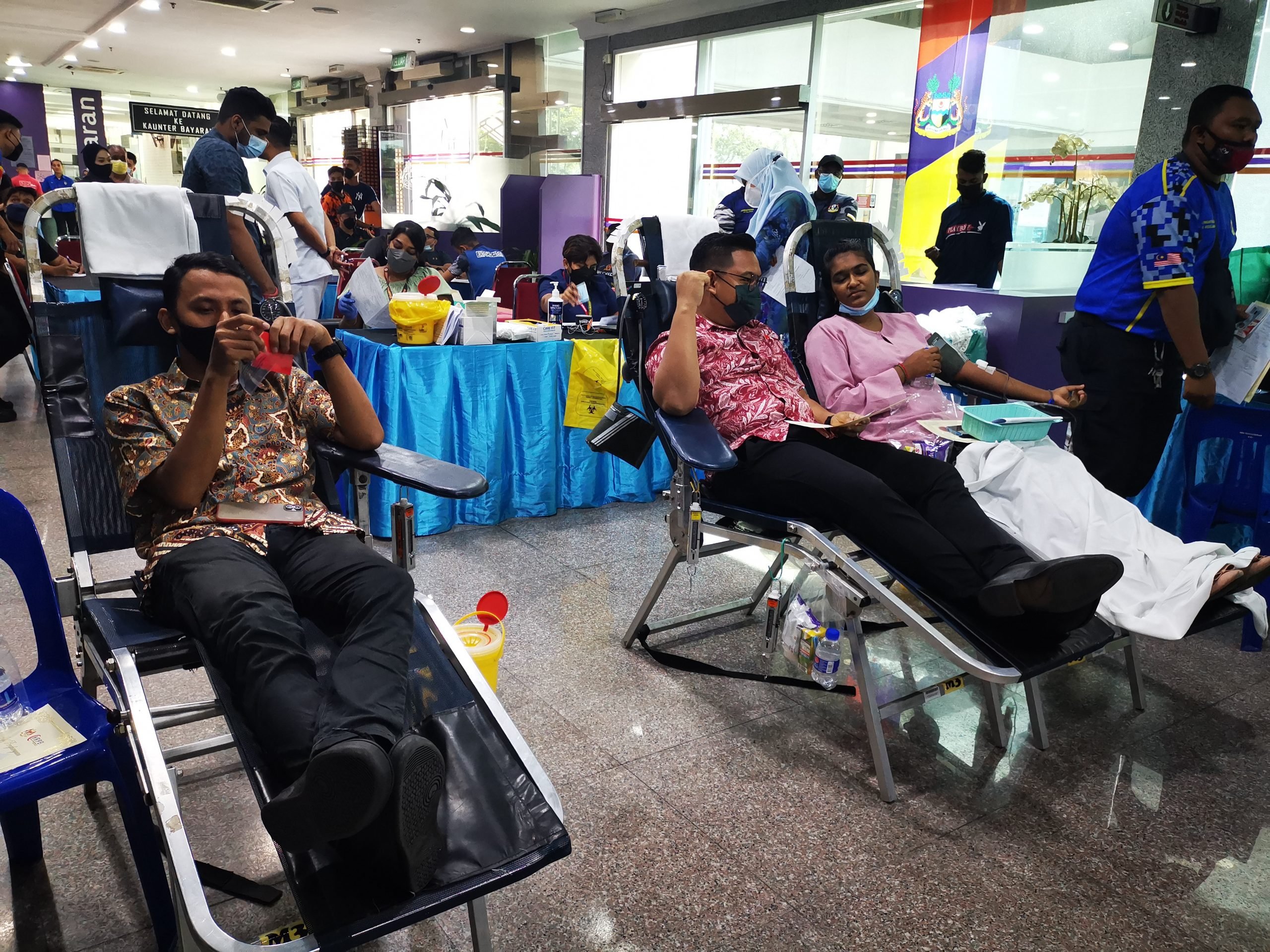 怡市厅 中央医院吁私人界 多办捐血运动增血库量