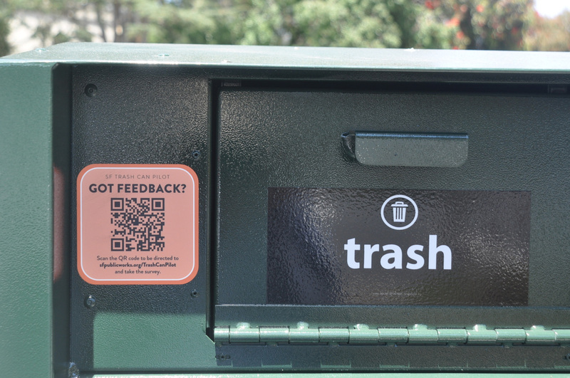 拼盘／旧金山未来公共垃圾桶模型1万美元 民意：太贵