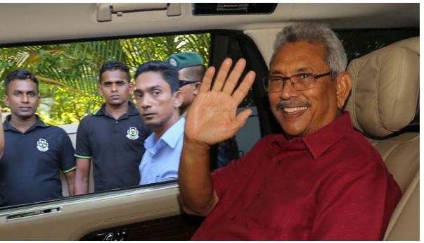 斯里兰卡总统离开马尔代夫　正飞往新加坡