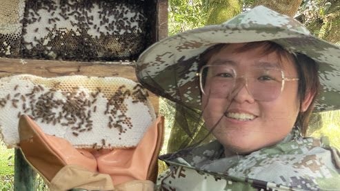 【今日面谱】寻无农药芭林特制蜂箱  女牧蜂人创蜂蜜品牌