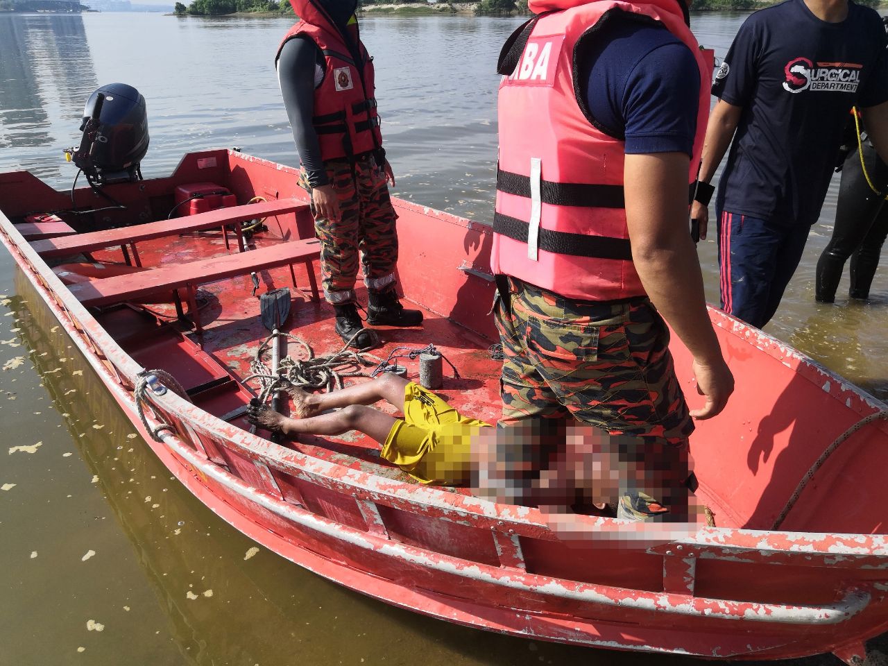 甘榜峇卡峇都河边游泳  2罗兴亚少年溺毙