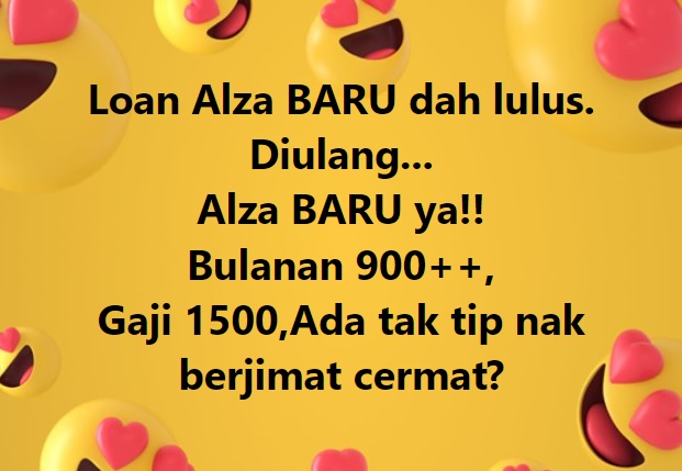 薪水才RM1500就买新款Alza！“月供RM900我该怎么省钱”