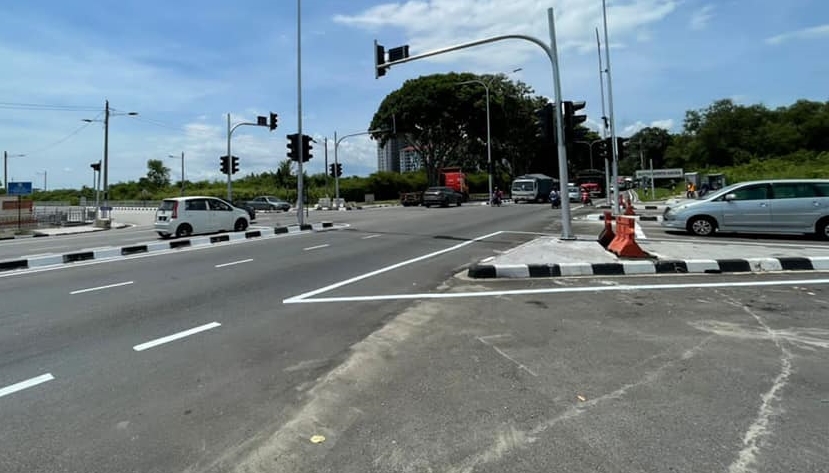 试用新交通灯堵车 3方案为峇东埔路解塞