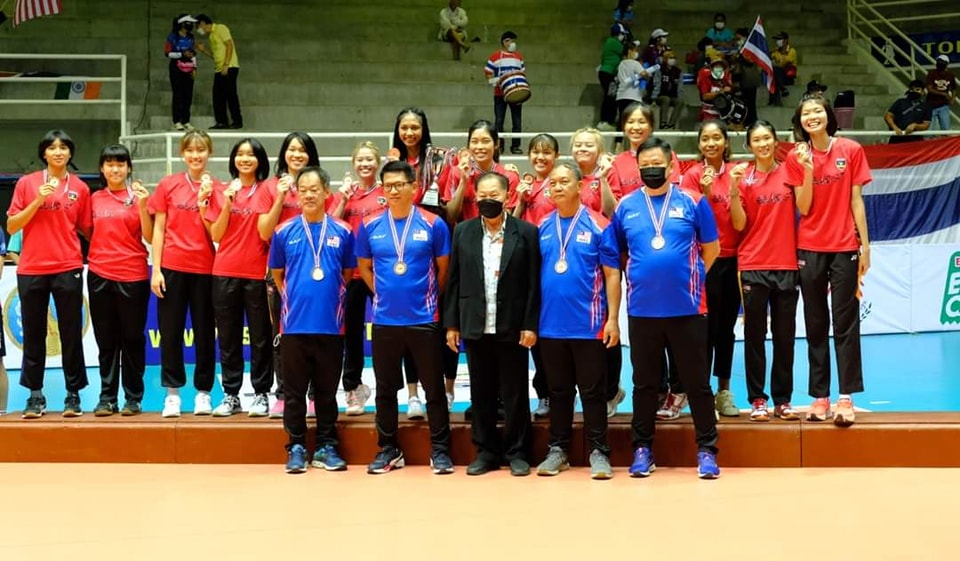 首届亚洲女子排球挑战杯  大马喜获季军