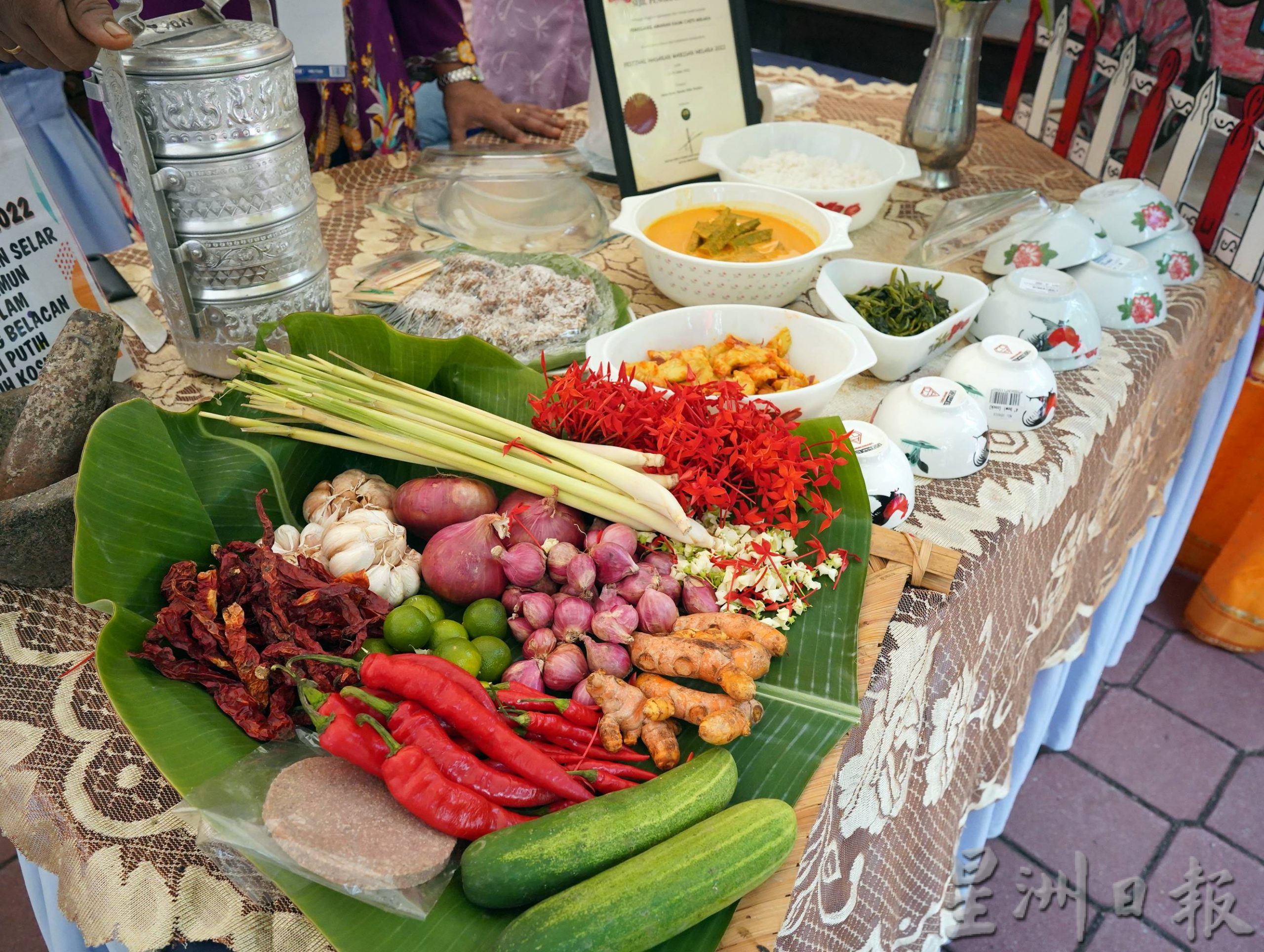 （古城第二版主文）甲州传统美食节获得各族参与，民众一次过品尝各族传统美食