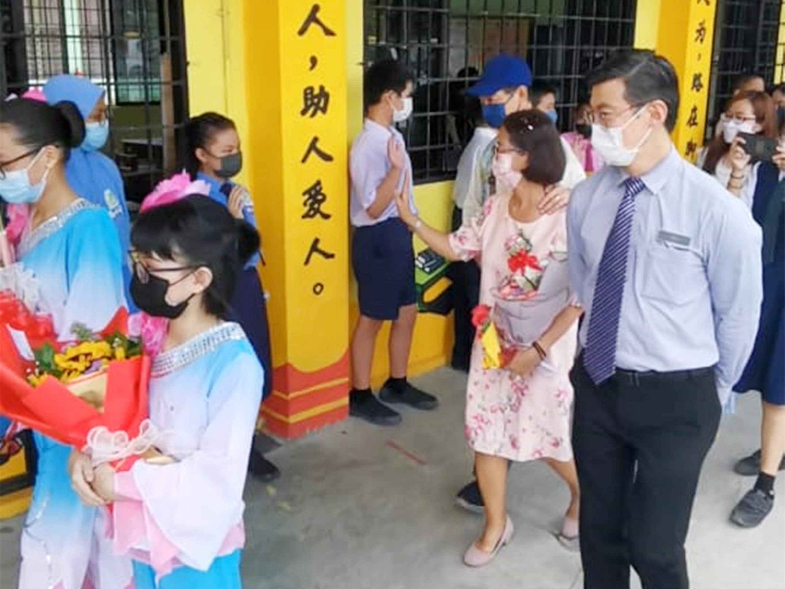 NS庇朥/ 冷宜培群华小林翠英副校长退休告别教育杏坛。