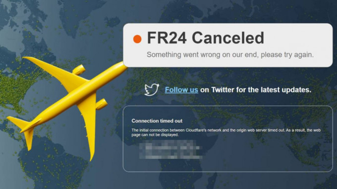 50萬人湧Flightrader24追蹤航班 網站一度無法登入