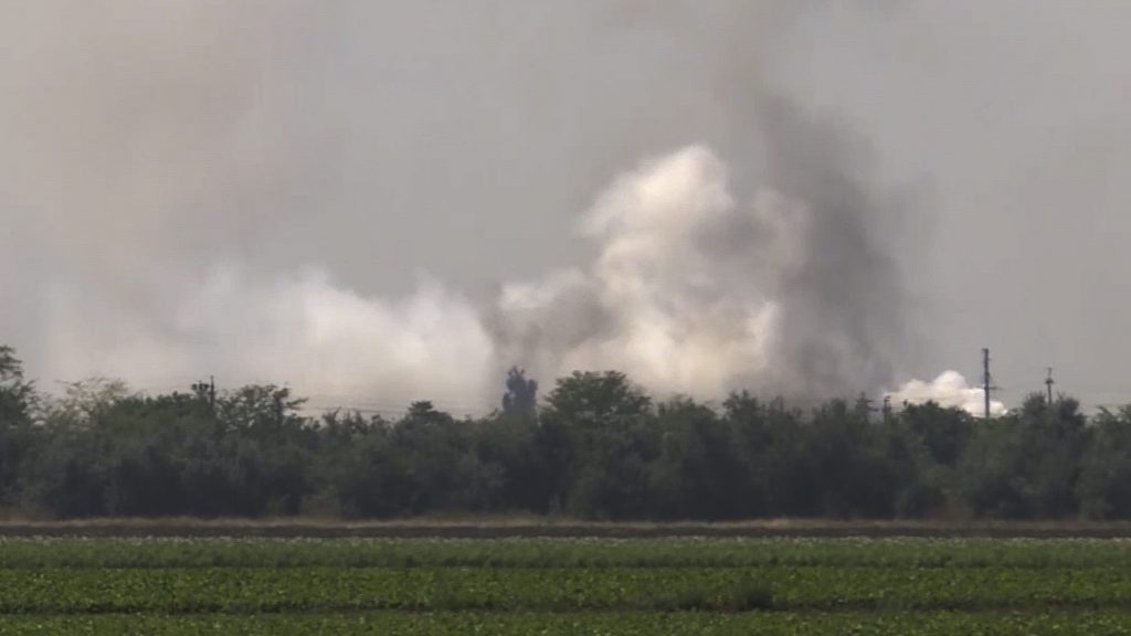 两座军事设施爆炸　克里米亚进入紧急状态