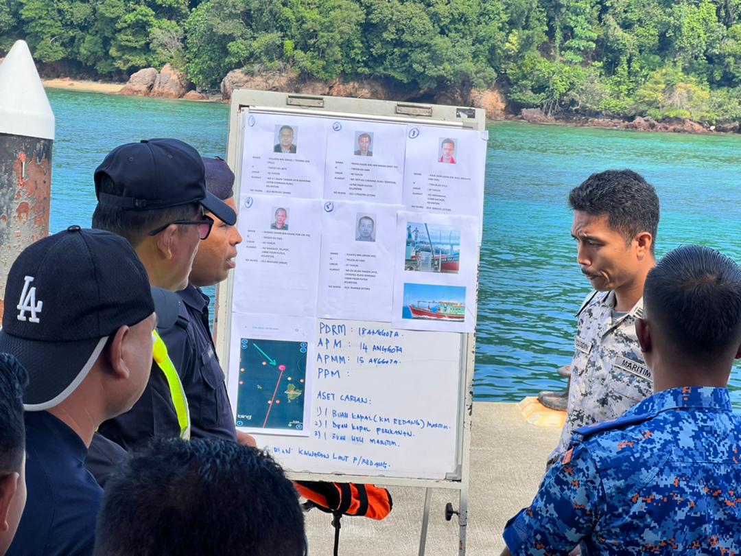 全：6名本地渔夫出海捕鱼，渔船疑在乐浪岛海域附近沉没，1人获救，另5人失踪。