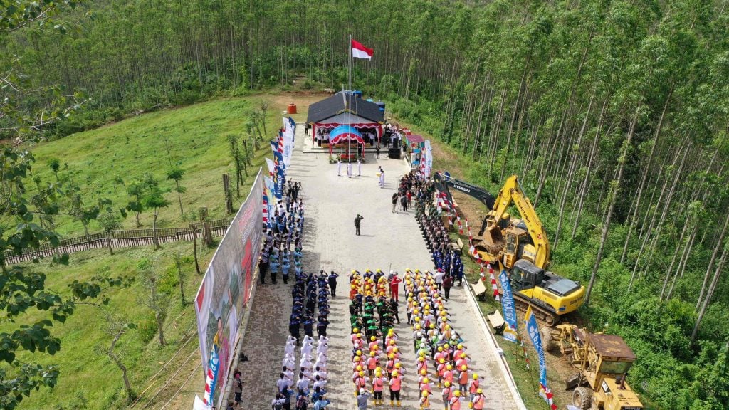 印尼首次在未来首都庆祝独立日
