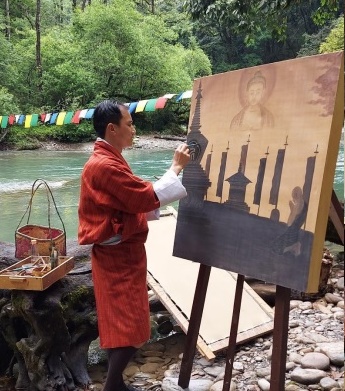 已审（大北马）吉华堂举办不丹唐卡画展，欢迎民众踊跃参与。