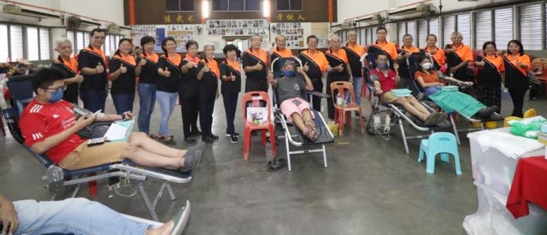 怡保中国精武体育会第122次捐血运动