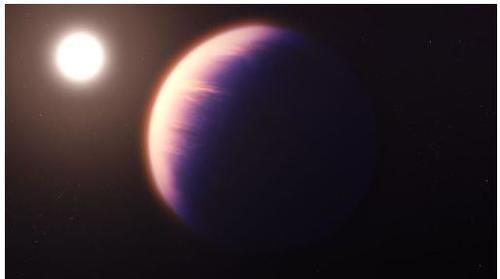 拼盘  未签 韦伯望远镜首度发现　太阳系外行星大气含二氧化碳