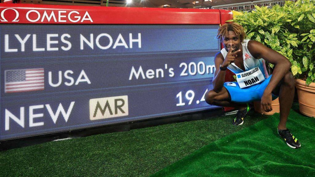 摩纳哥站钻石田径联赛| 美国包办男200公尺前三名  莱尔斯刷大会纪录