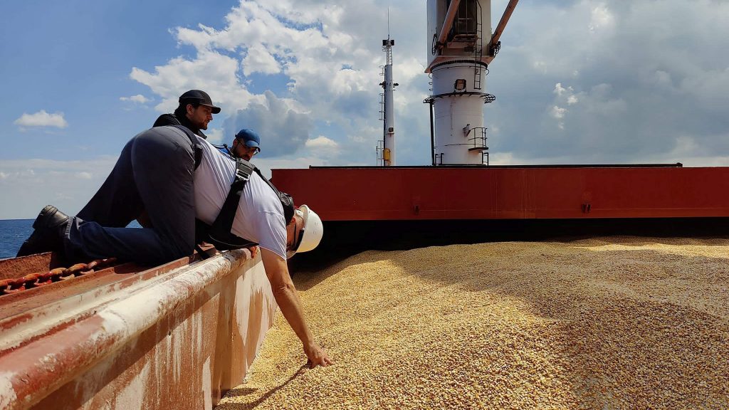 3艘货船载运玉米 获准5日自乌克兰港口出发