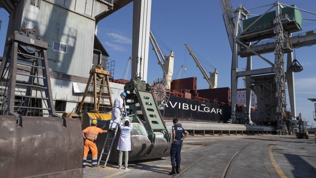 粮食危机缓解  8月已有16艘运粮船离开乌克兰