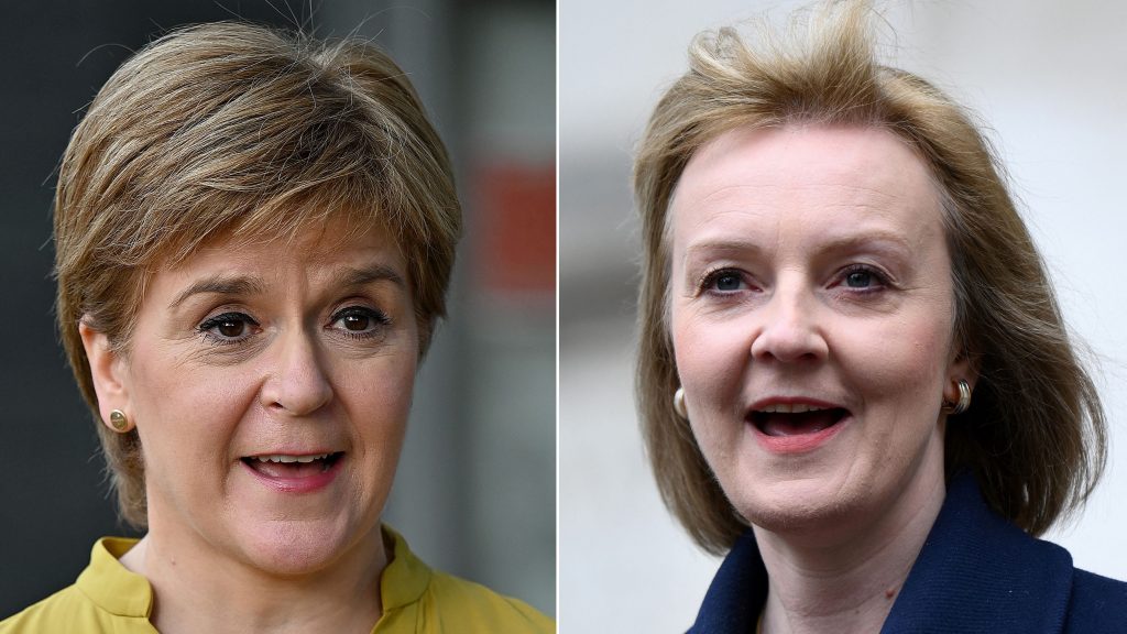 特拉斯人身攻击苏格兰首席部长  遭批评但民调续领先