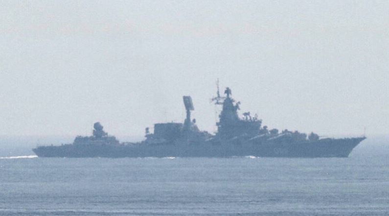 莫斯科号「姐妹舰」离开地中海 美军驱逐舰紧跟监视