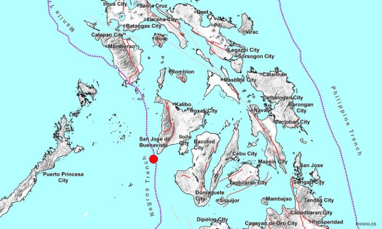 菲律宾周六午发生两次5.0级以上地震