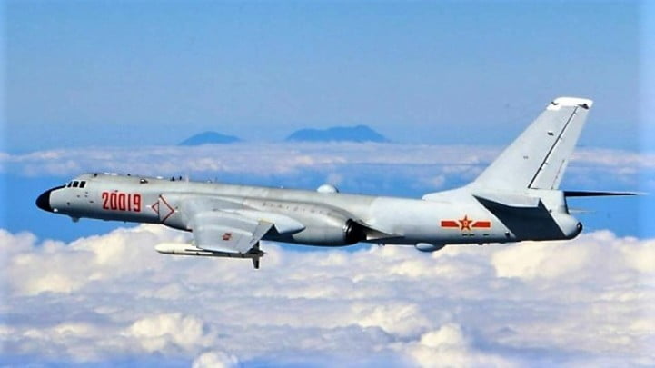 解放军空军发言人：轰-6K巡航台湾已常态化