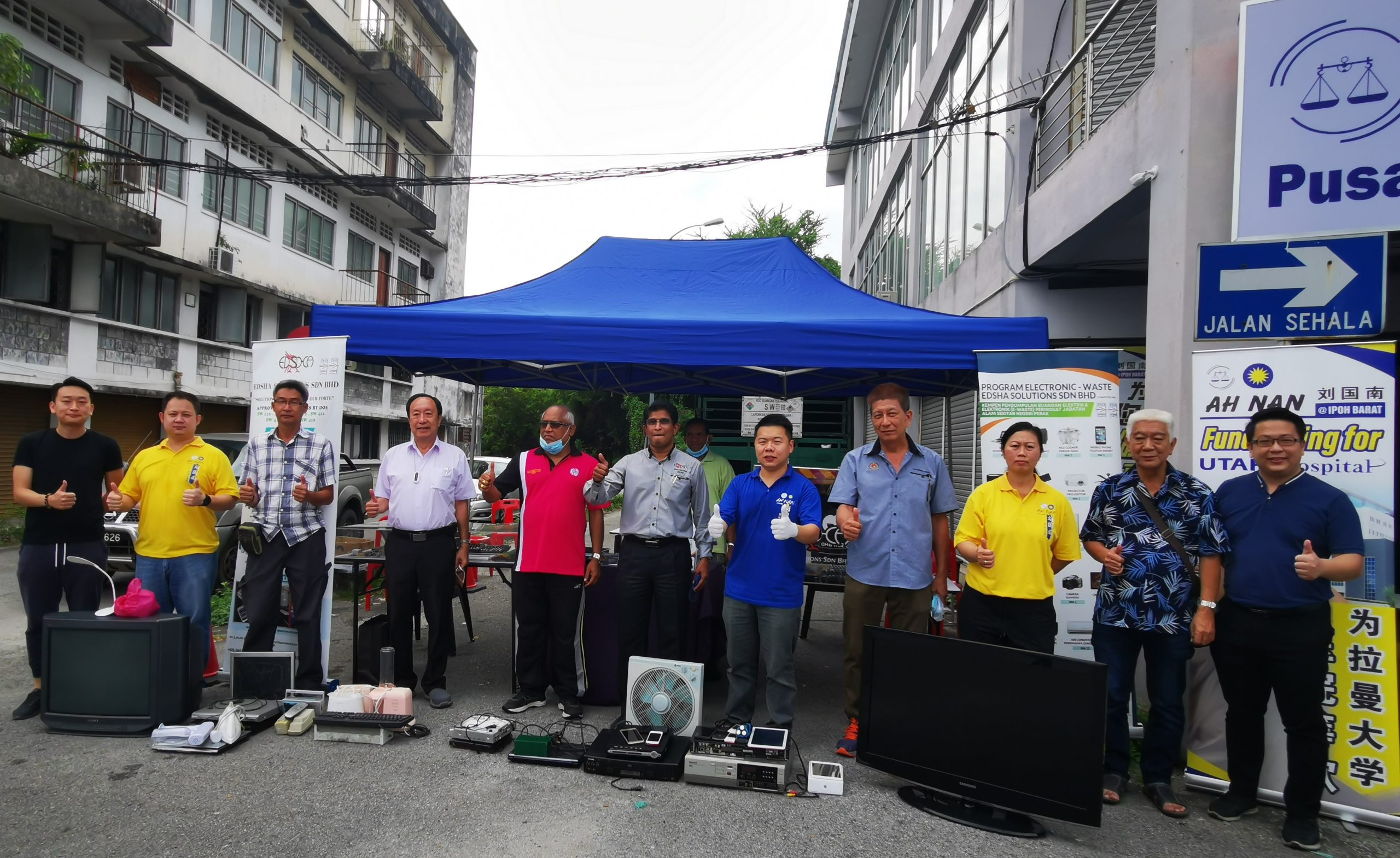 霹：马华怡西协调中心 每月首周日办回收电子垃圾活动