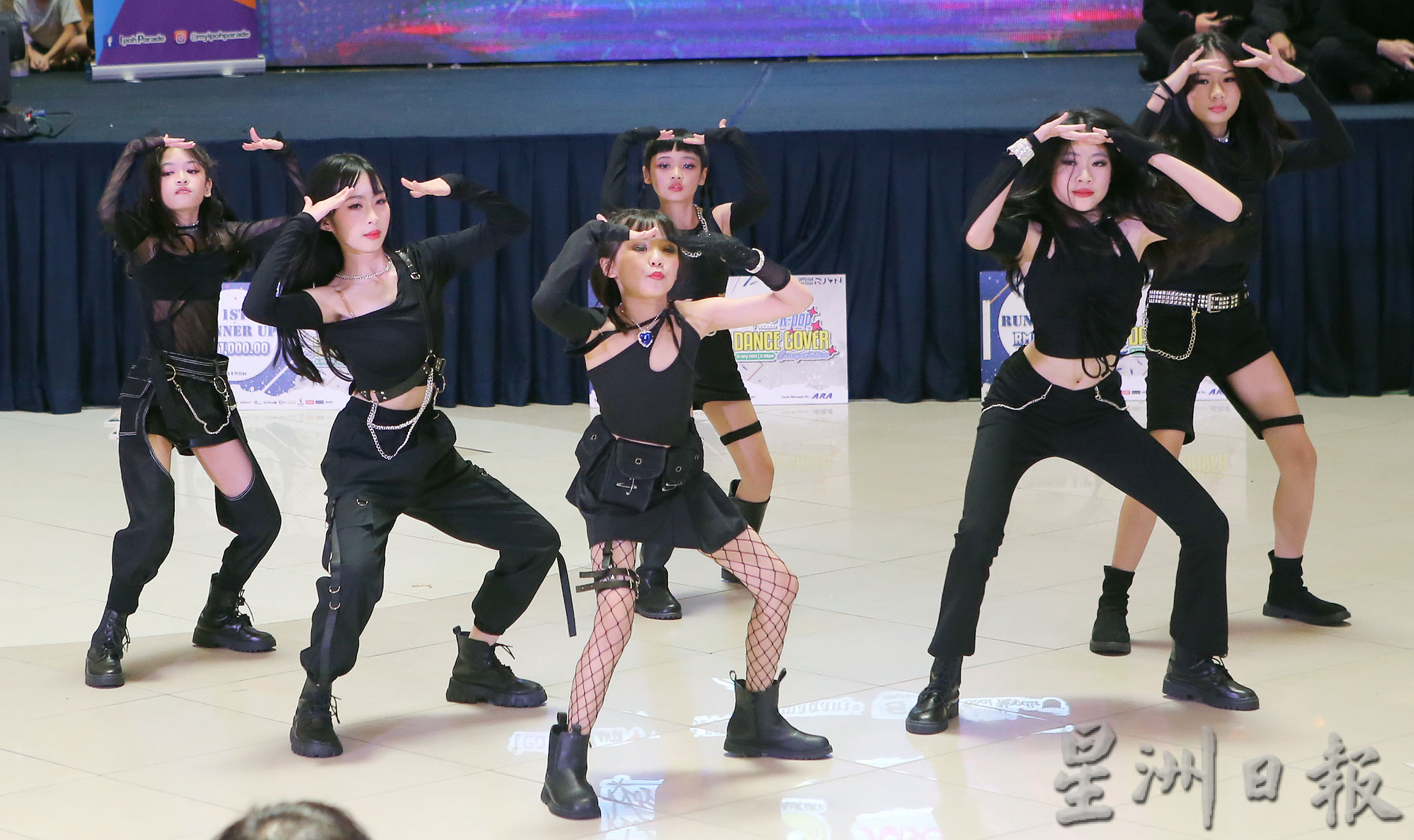 韩流来袭 K-pop舞蹈模仿大赛开战  柔州Sixth Century组合摘冠