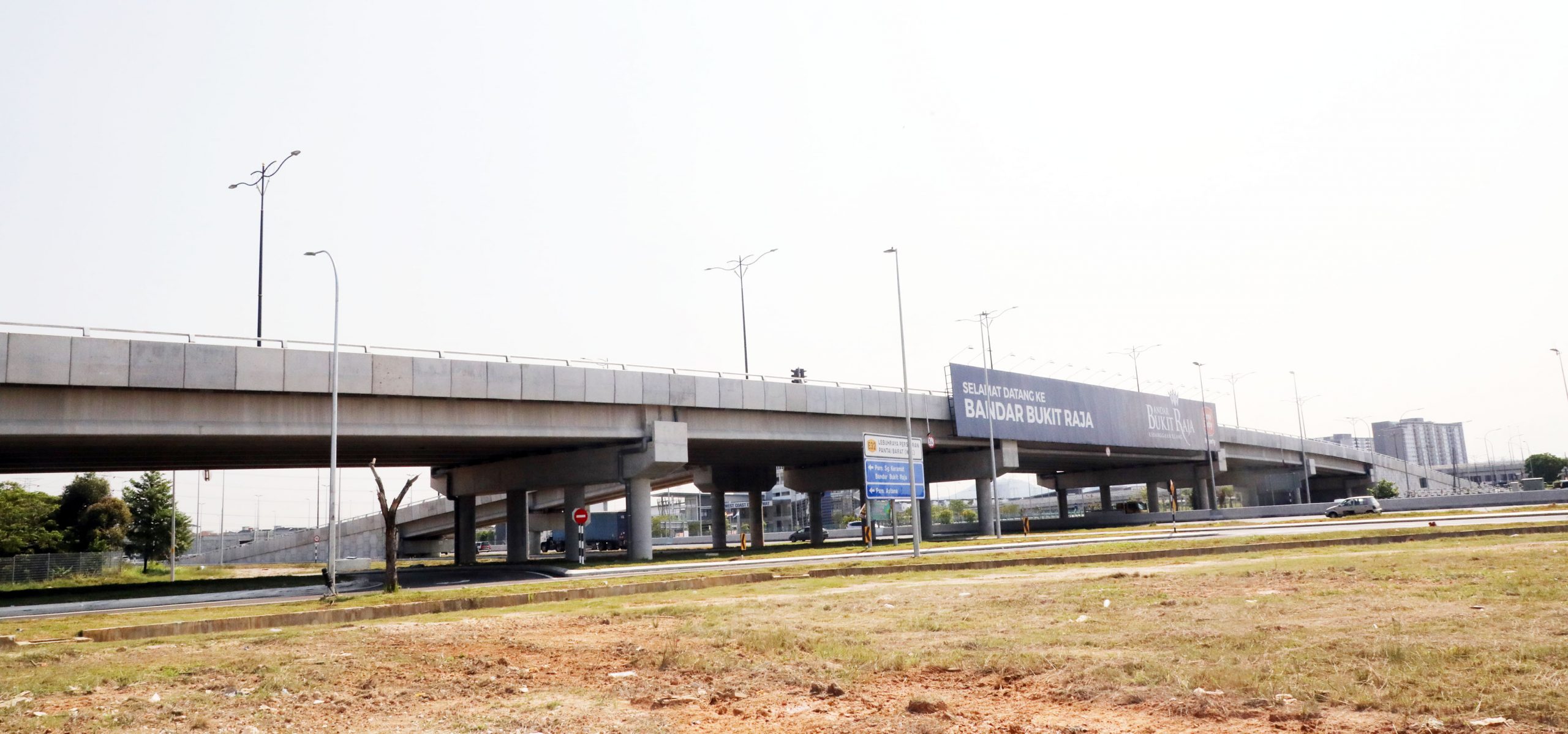 （版3头）大都会/横跨巴生中路的武吉拉惹高架桥开幕