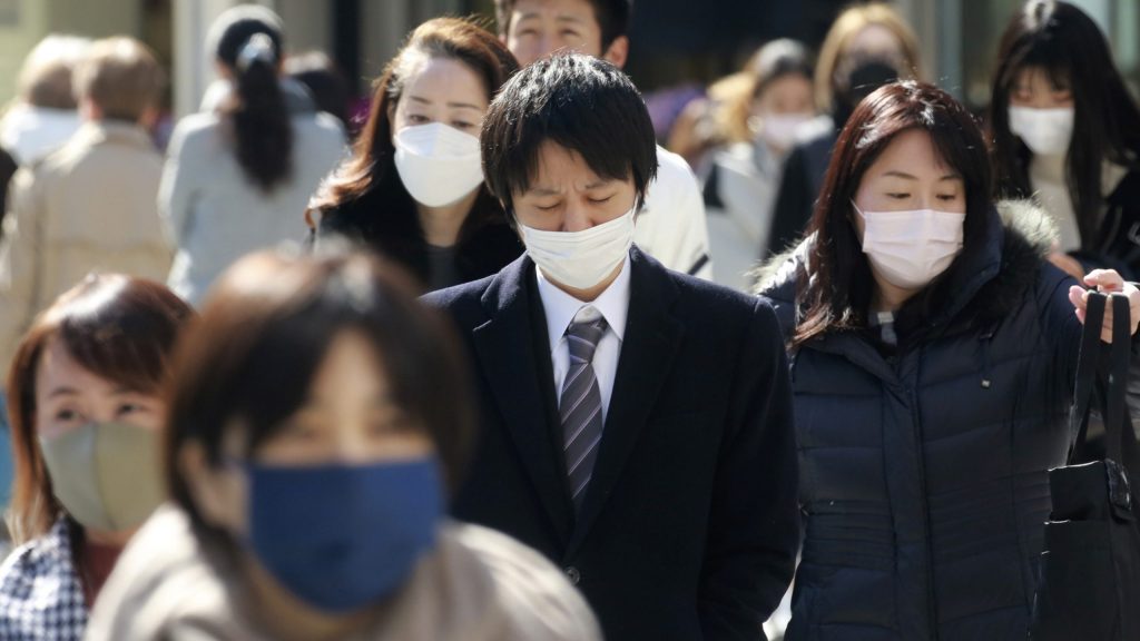 冠病新增感染人数达149万  日本连续三周全球居首