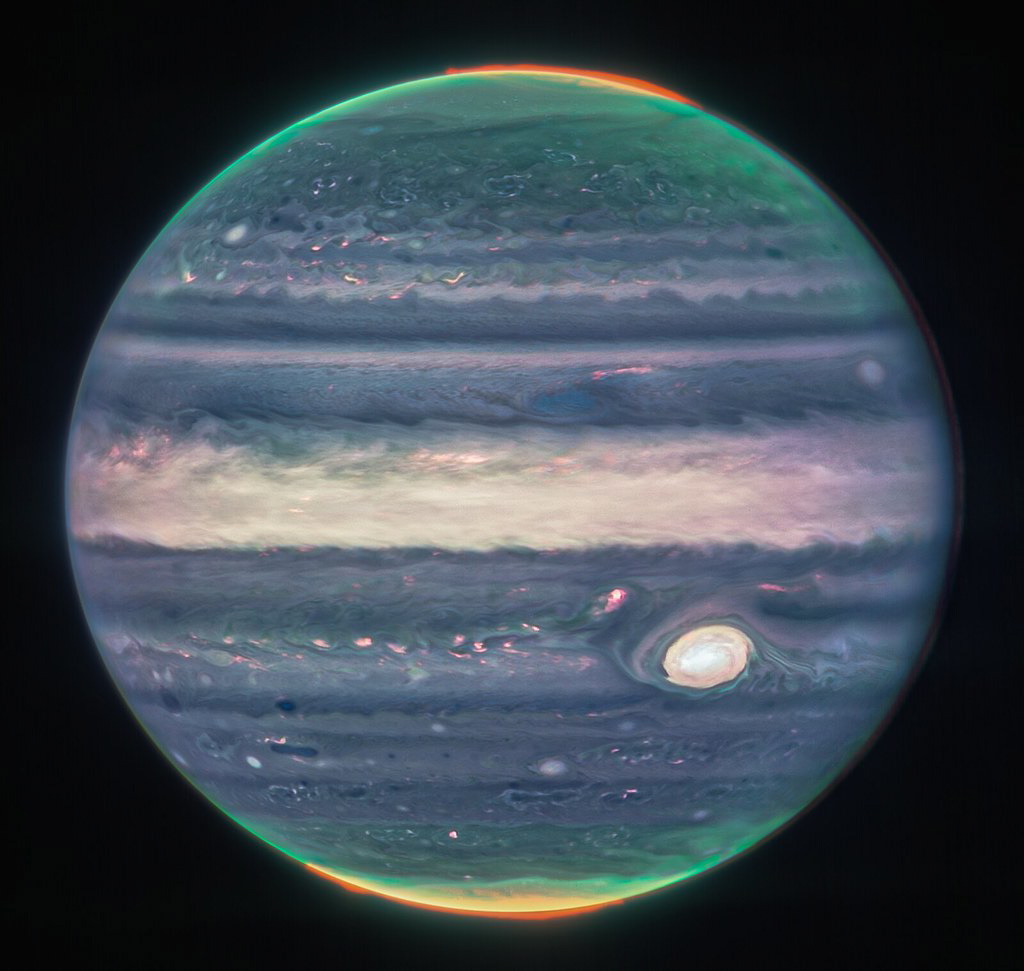 NASA发布韦伯最新木星图像：“从未见过这样的木星”