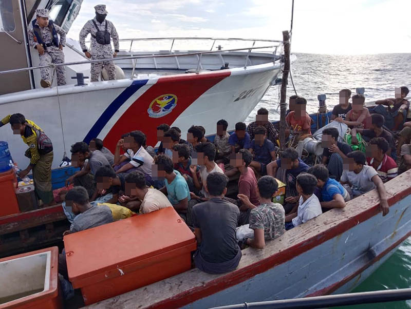 马澳联手“赤背蜘蛛”行动 半个月驱赶60名企图登陆槟岛难民