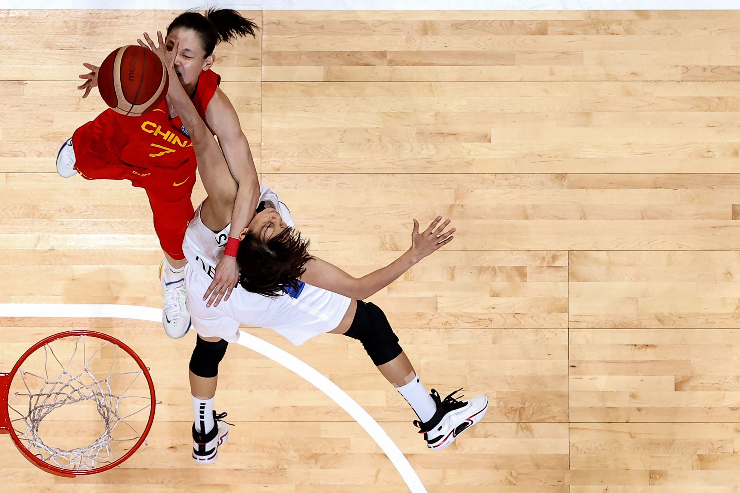 世界杯女篮赛| 澳洲主场开门黑  中国狂胜韩国