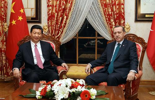 习近平会见埃尔多安 愿推动中国土耳其关系发展