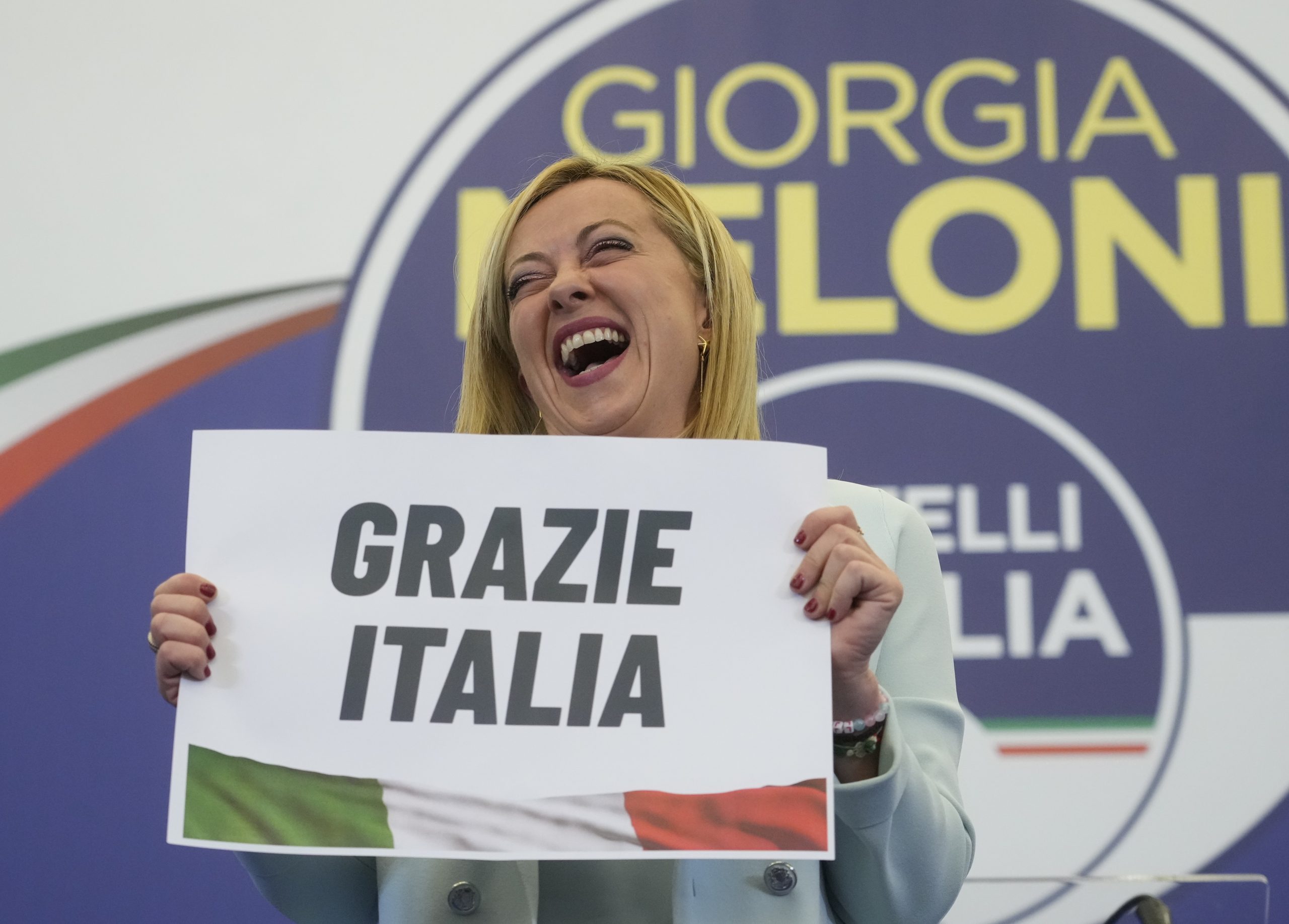 意大利国会选举票站调查指右翼联盟胜选　势诞首位女总理 