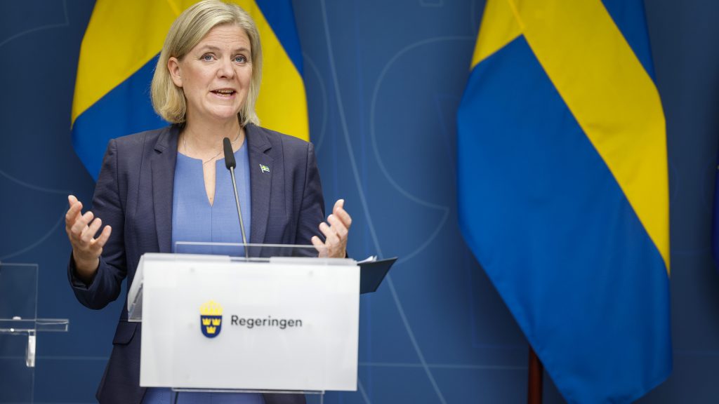 承认国会选举失利　瑞典首相辞职