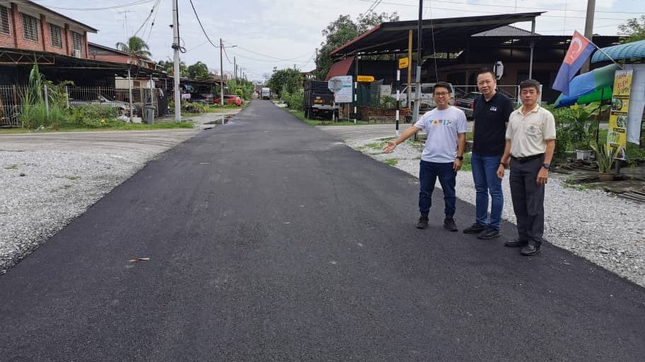 麻巴口新村西路 3个月提升工程完工