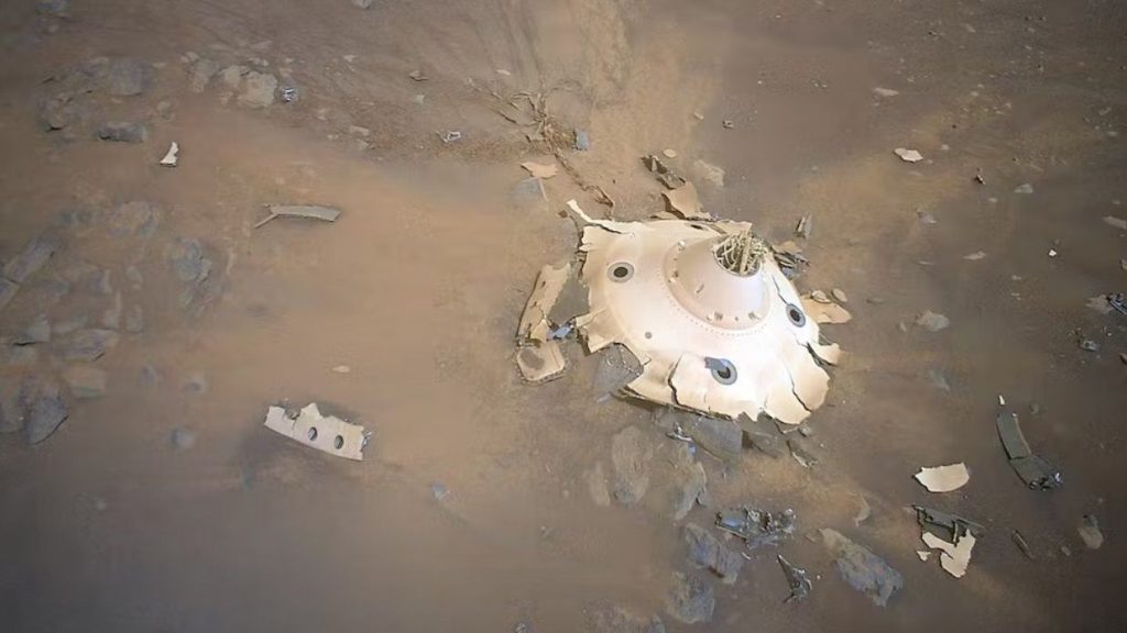 火星已成垃圾山！影像曝光 人类在红色星球遗留7119公斤废弃物