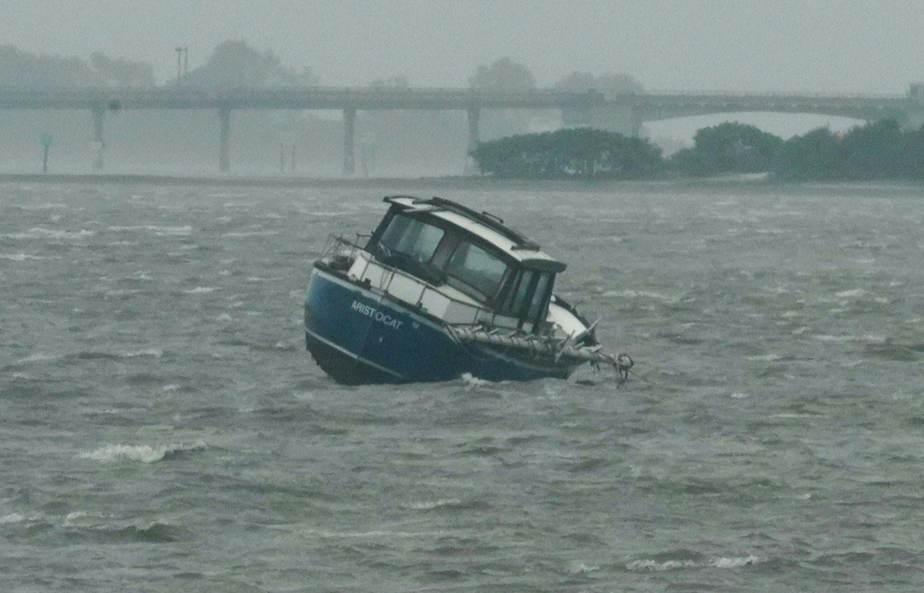 看世界 飓风伊恩登陆佛州　非法移民船翻沉23人失踪