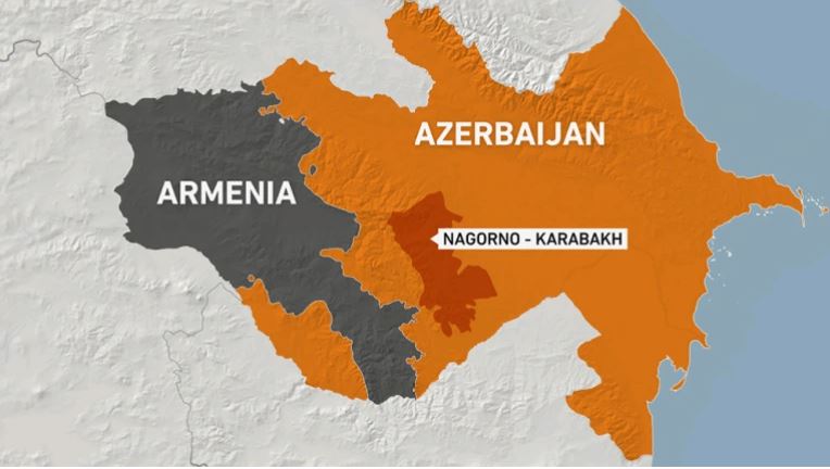 阿塞拜疆和亚美尼亚边境再起冲突“整条边境线都在开火”
