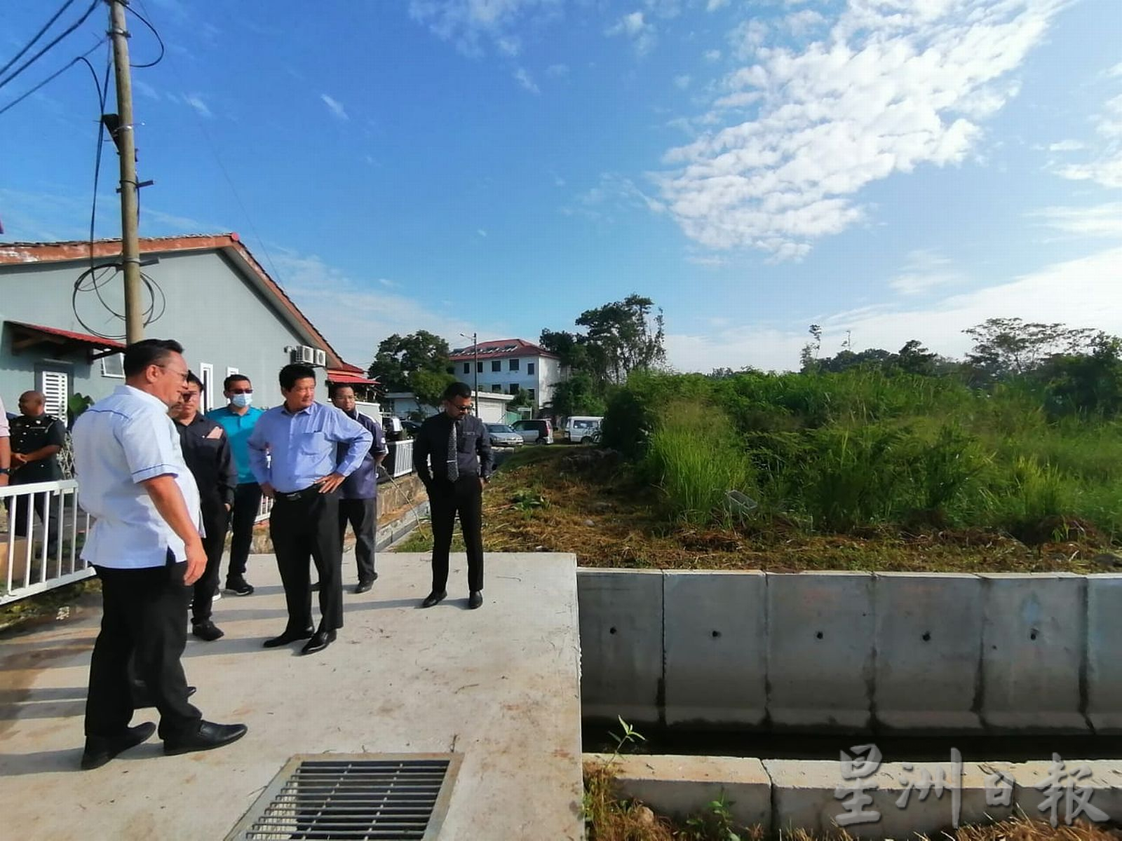 甲市政厅耗资63万5000令吉提升武吉峇汝哈达柏玛达花园排水沟