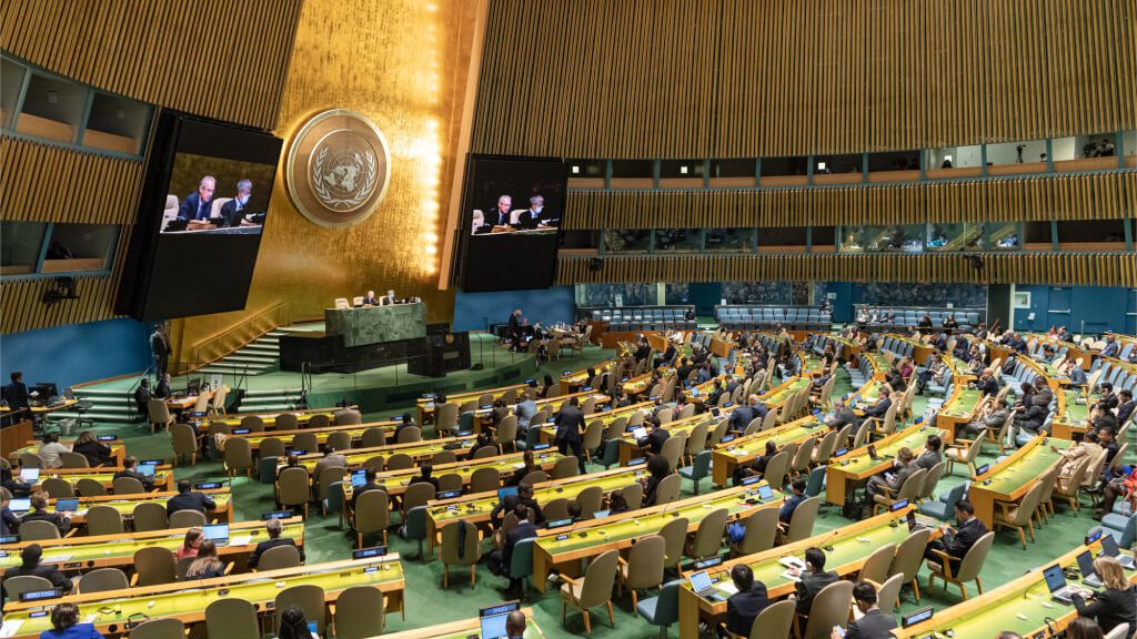 联合国大会谴责俄非法吞併乌领土 中国投弃权票