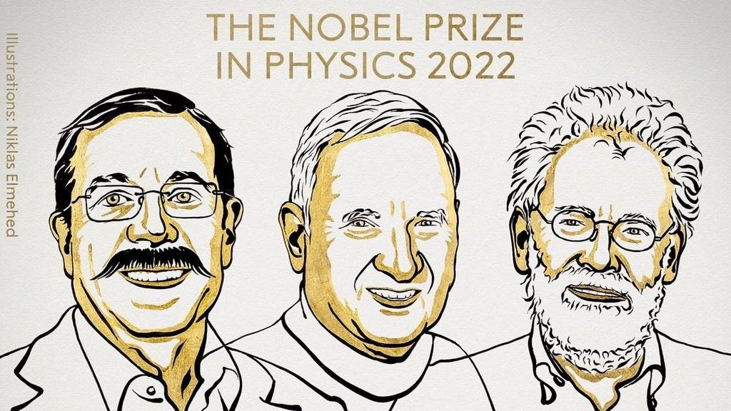 3量子信息科学家 获诺贝尔物理学奖