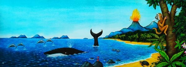 【绘本的旅行】许雪翠／大鲸鱼的可爱与可能！