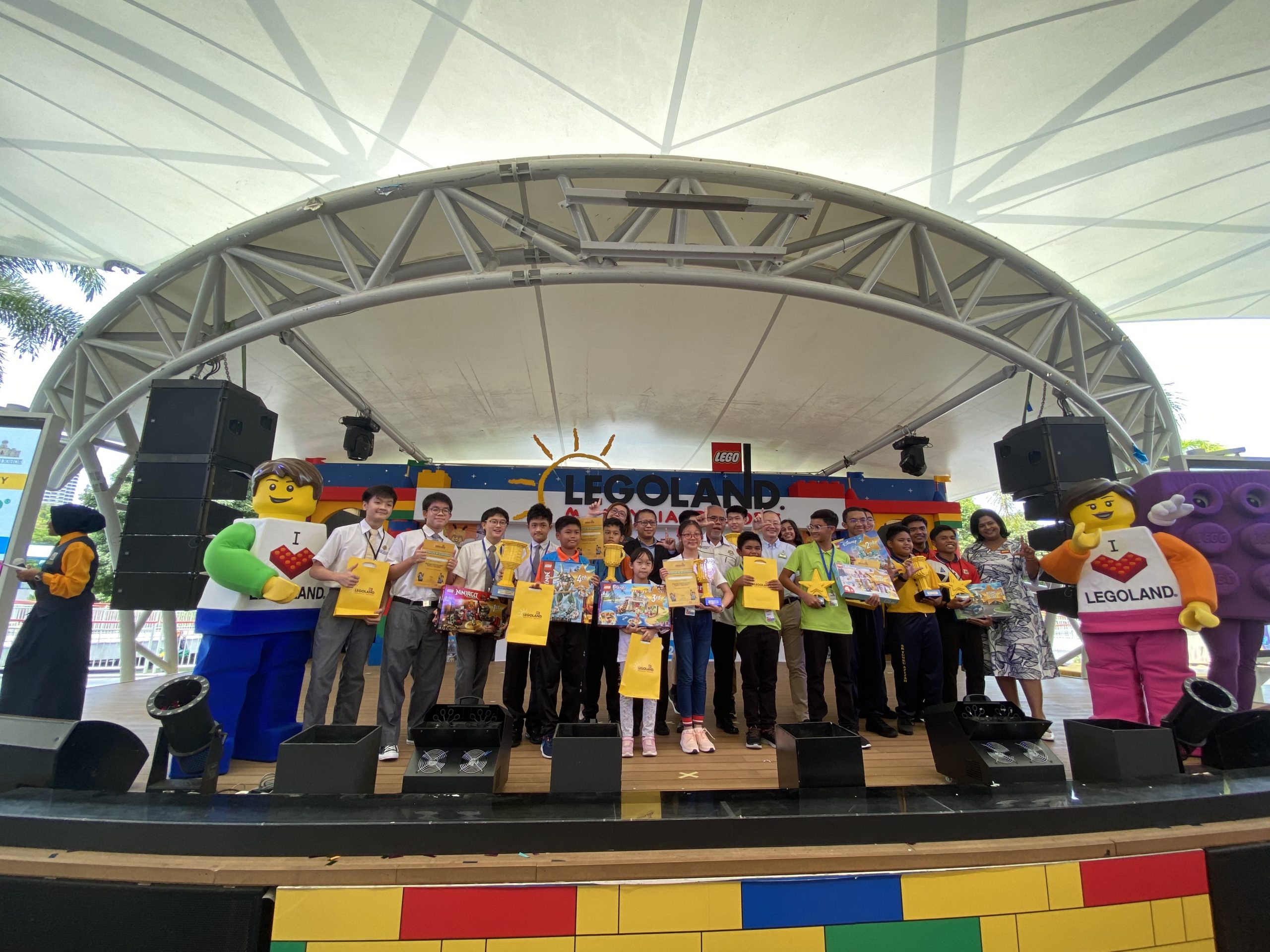 全国：“乐高星球，学校挑战”颁奖礼，吉隆坡卫斯理卫理公会国际学校获冠军