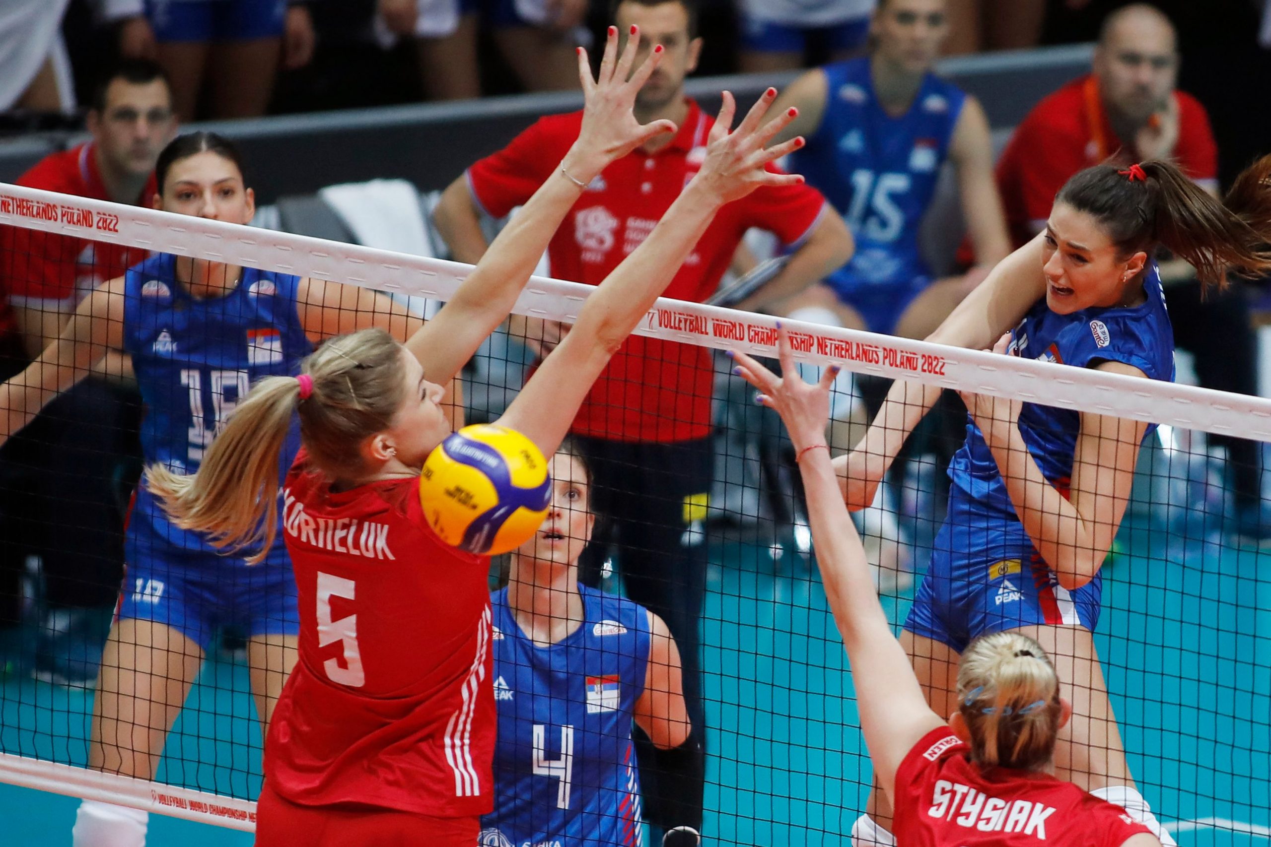 女排世锦赛| 塞尔维亚4强斗美国  中国不敌意军止步8强