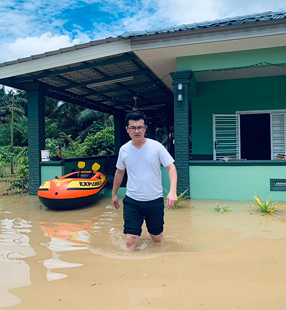 武吉峇都两个甘榜昨淹水，逾150名灾民迁疏散中心
