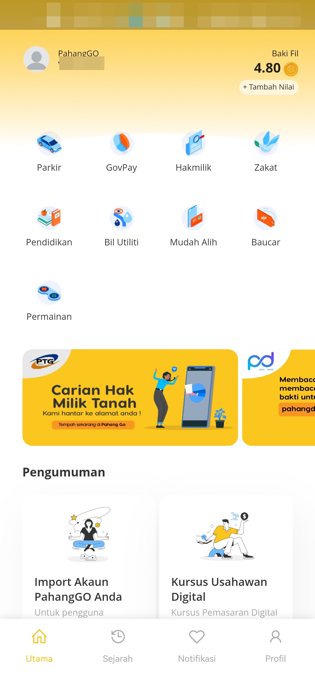 彭州议会 | Pahang Go将加入电子钱包