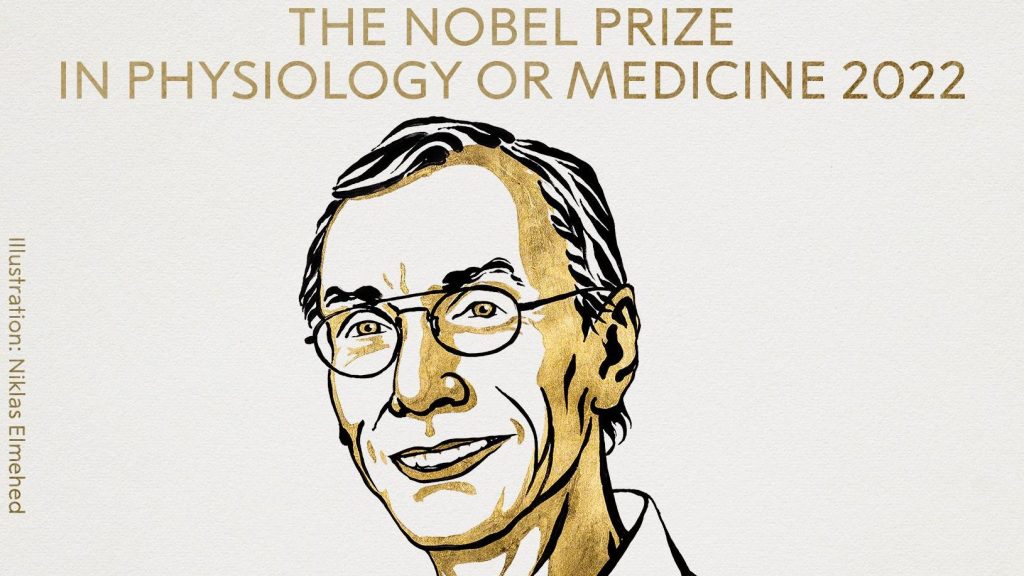 诺贝尔医学奖出炉 瑞典遗传学家发现灭绝人类基因获奖