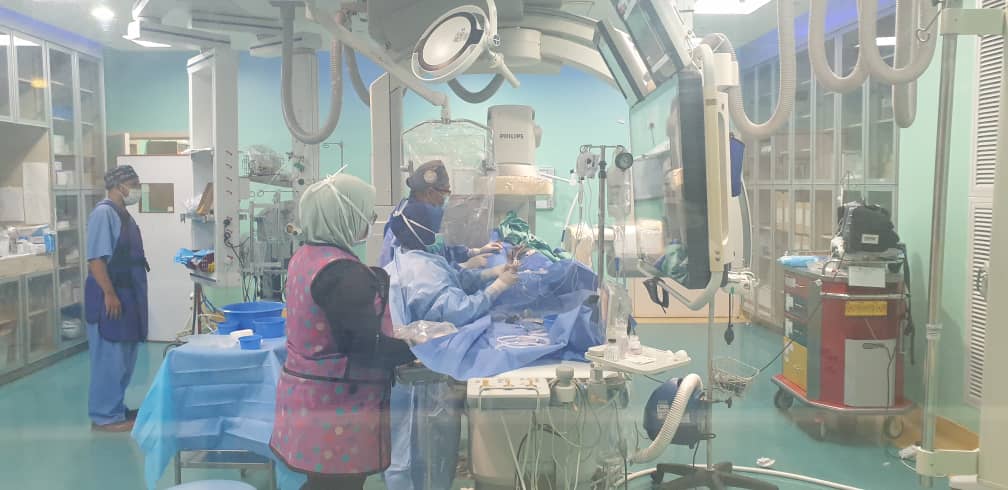 沙登医院创记录！21小时为68名心脏患者治疗