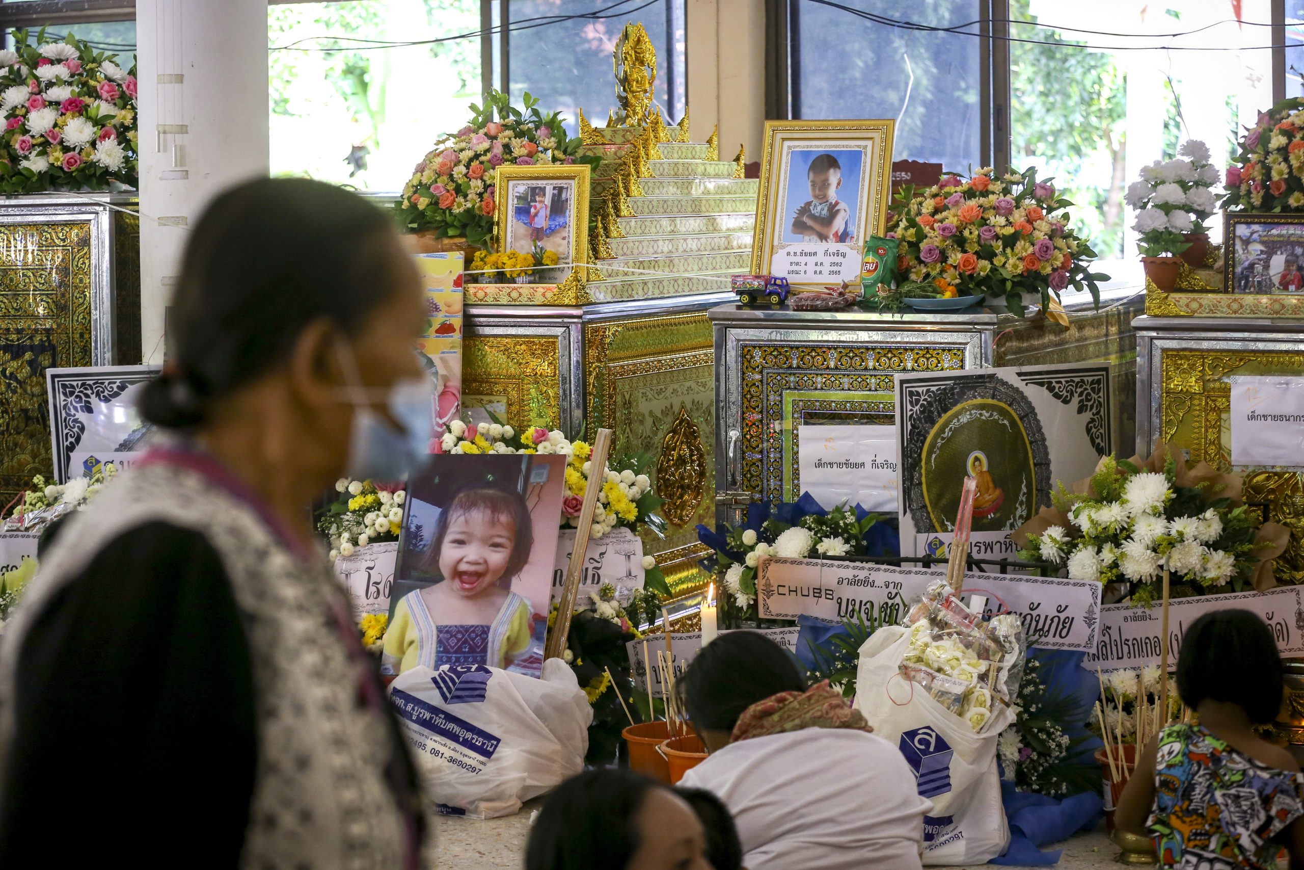 泰国托儿所屠杀案∕三童生还 一男童头中2枪幸存