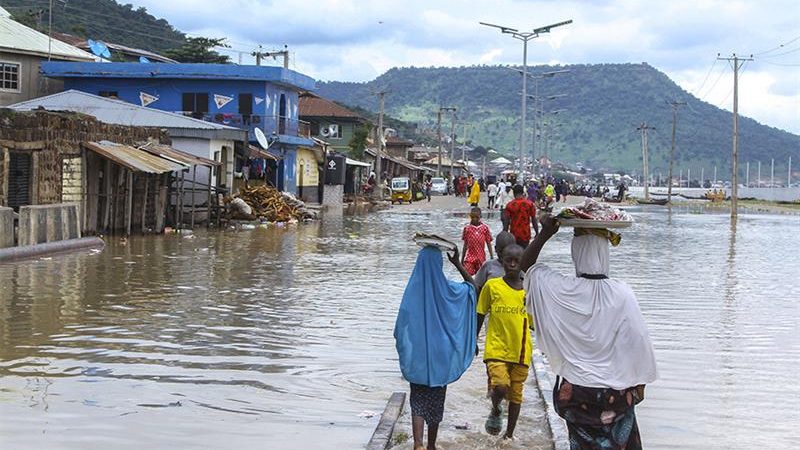 尼日利亚遭遇10年来最大洪灾 逾600人丧生